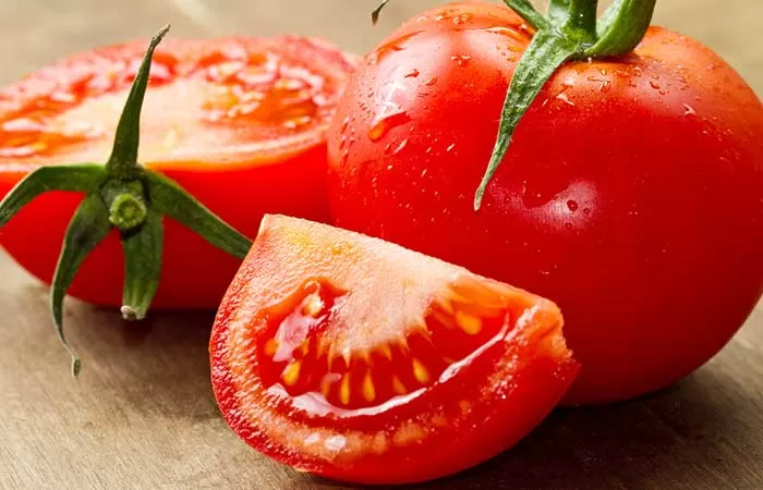 اسکراب گوجه فرنگی برای پوست چرب
